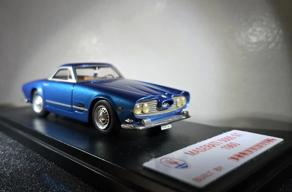 1960 Maserati 5000 GT 1:43 Resin Model Tecnomodel Made in Italy "Scia di Persia" - Image 2 of 4