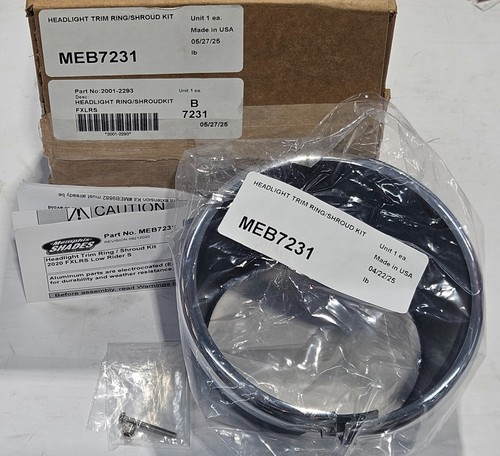 MEMPHIS SHADES MEB7231 Headlight Trim Ring/Shroud Kit - FXLRS