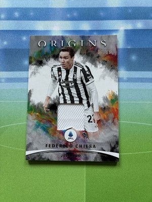 2021-22 Panini Chronicles Serie A Relic Federico Chiesa Silver /99 Juventus