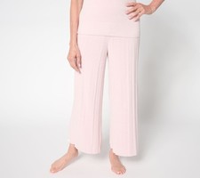 Barefoot Dreams Reg. CozyChic Ultra Lite Palazzo Ankle Pant Petal M New