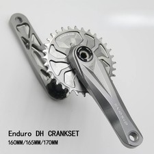  Guarnitura DH AM XC Mountain Bike 160 165 170 mm pedivella cava bici da trail 