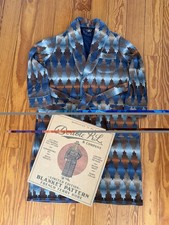 Ralph Lauren RRL Limited Edition French Terry Southwestern Blanket Robe New