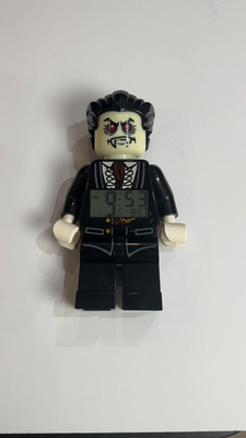 Lego Monster Fighters Vampire Light Up Digital Alarm Clock Working