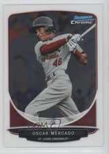 2013 Bowman Draft Picks Chrome Oscar Mercado #BDPP36 0b3