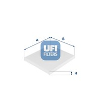 UFI 53.088.00 Innenraumfilter FüR Abarth 500 595 695 500C 595C 695C C Panda KA