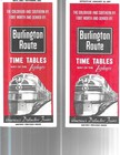CB&Q BURLINGTON ROUTE C&S FW&D 2 TT S + TWO COLORADO & SOUTHERN CHECKS — photo 1