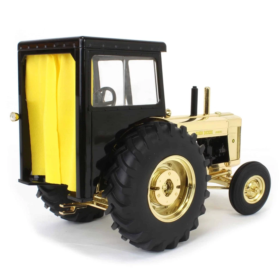 Unidad de persecución cromada dorada 1/16 John Deere modelo R cabina 2024 club de dos cilindros 45945 Foto 3 de 4