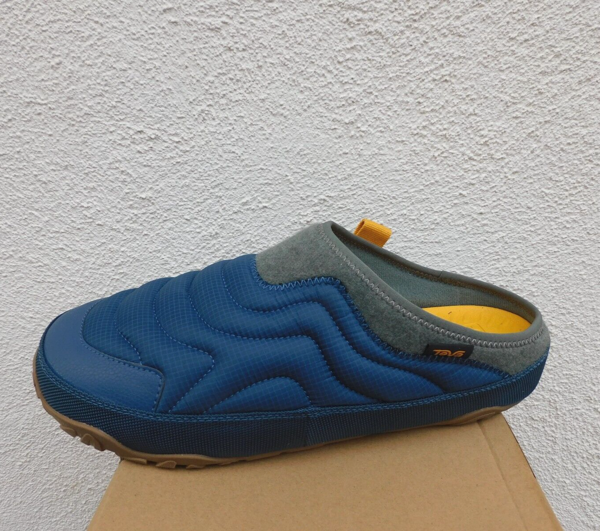 TEVA BLUE ALL GENDER ReEMBER TERRAIN SLIP-ON SHOES, MEN US 5 