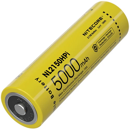 New Nitecore 21700 Battery NL2150HPI