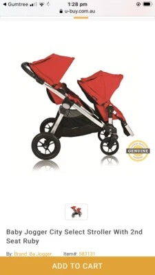 baby jogger city select gumtree