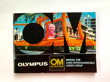 Olympus OM System Manual For Zuiko Interchangeable Lenses Group