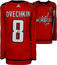 Alex Ovechkin Washington Capitals Signed Red Adidas Authentic Jersey - Fanatics