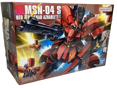 MSN-04 SAZABI Metallic Coating Ver HGUC Char Aznable Figurine 1