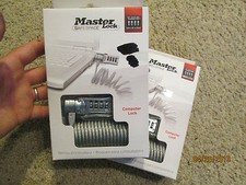 MASTER LOCK Safe Space COMPUTER LOCK security on the Go brand new SEALED FACTORY