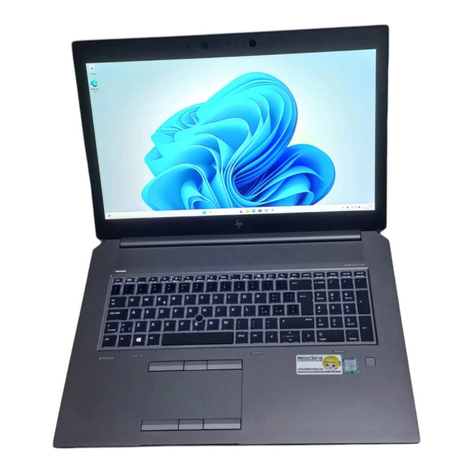 HP ZBook 17 G6 intel i5-9400H 16GB RAM 512 ssd pc portatile windows 11 17,3" FHD - Immagine 2 di 4