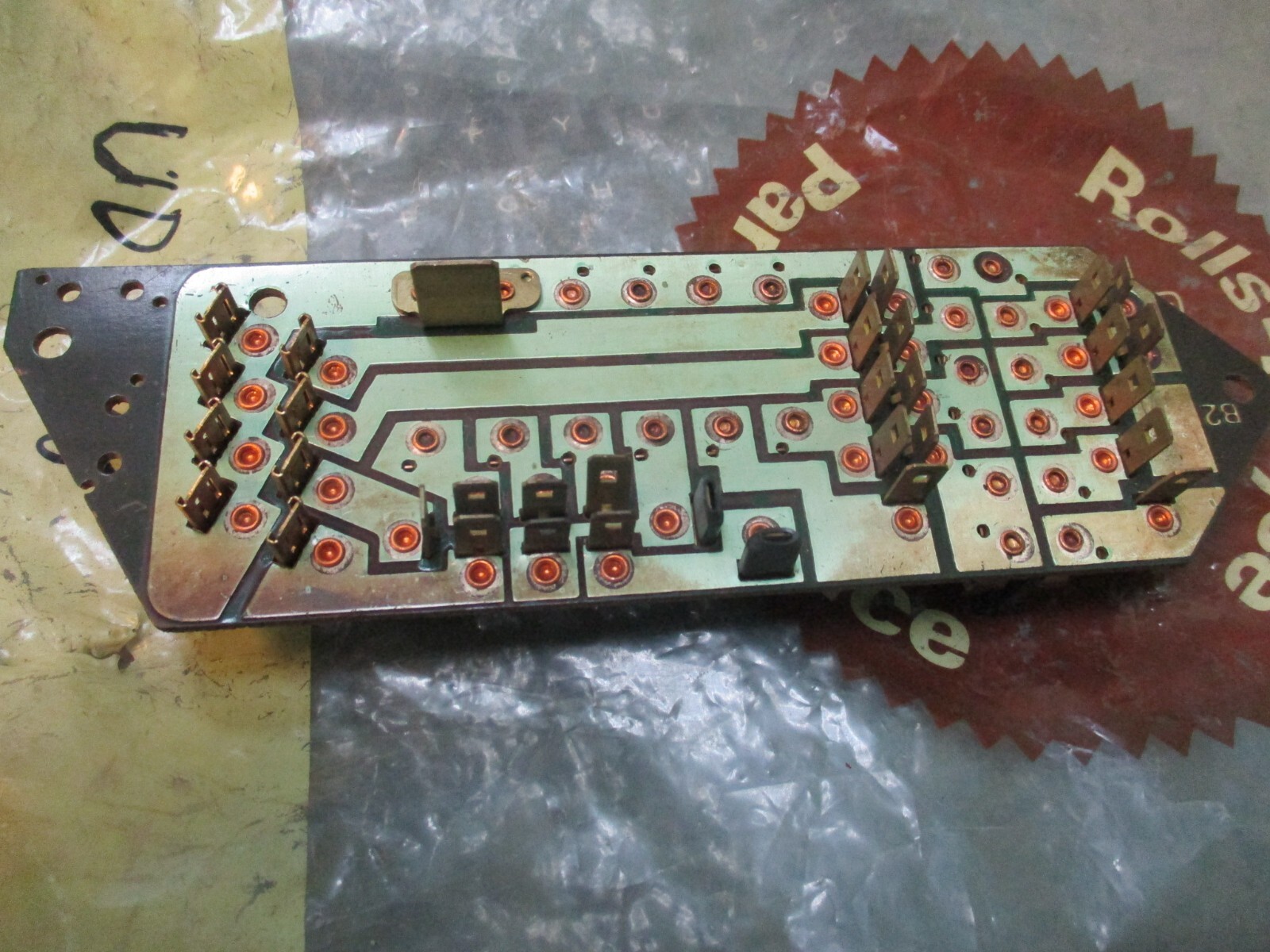 Rolls Royce Silver Shadow II, Corniche, printed circuit fuse board UD19178, B1