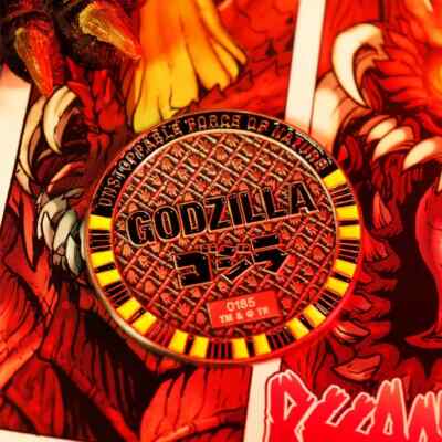 Godzilla 70th Anniversary Limited Edition Coin Official Token