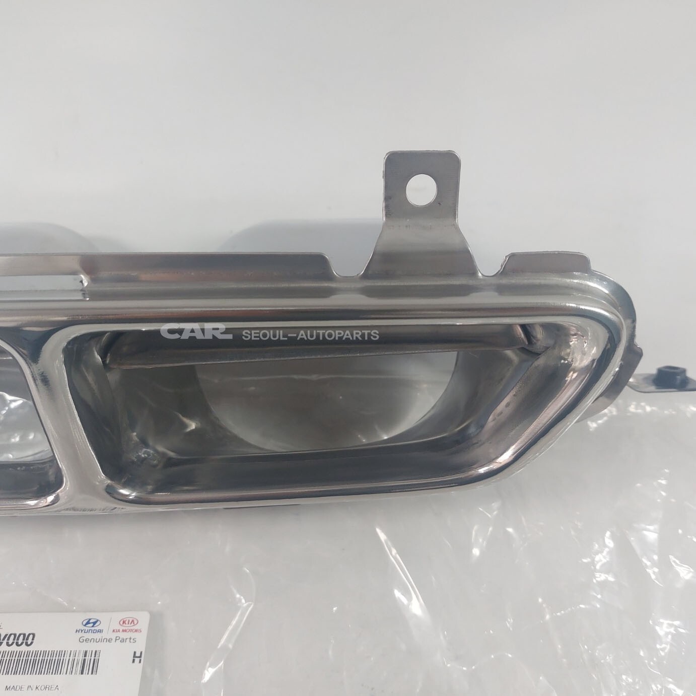 Rear Lower Bumper Cover Valance For Hyundai Veloster (2012-2017) - Textured ABS Plastic, Part #866122V011