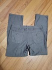 Kenneth Cole Men's  Cotton Pants Gray thin Long Lines Straight Leg 34/31 Good — photo 4