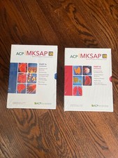 MKSAP 18, Part A & Part B Books- Like New-nev...