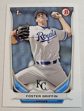 2014 Bowman Draft Prospects #DP24 Foster Griffin RC Kansas City Royals