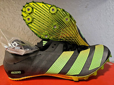 Adidas Adizero Prime SP Track Spikes Black Green Mens Sz 6.5 / Womens 7.5 HR0221