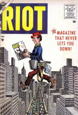 Riot #4 Photocopy Comic Book