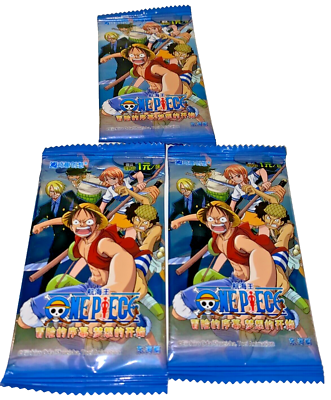 One Piece CCG Cards Romance Dawn Set - 3 packs | eBay