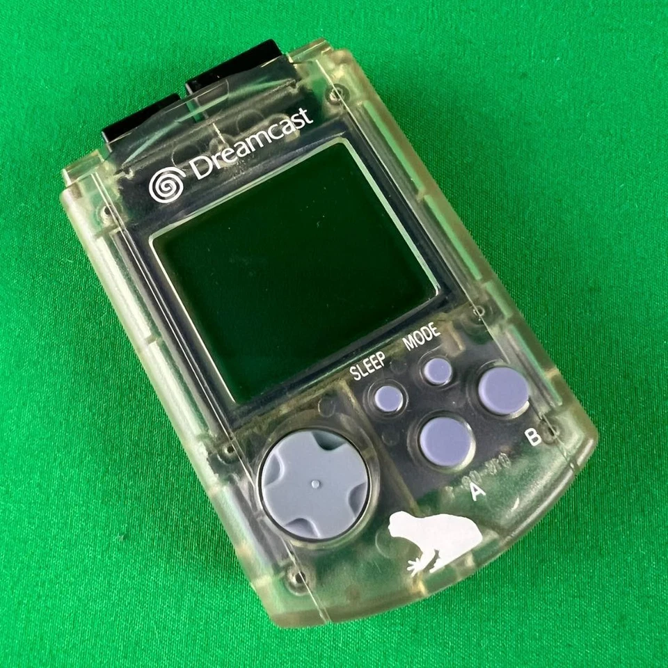 SEGA Dreamcast Seaman Clear Visual Memory Unit VMU DC Japan Used Game  - Image 2 of 4