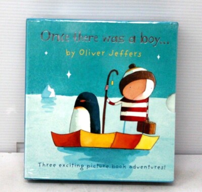 Once There Was A Boy... - Oliver Jeffrers (3 Book Set) - NEW 