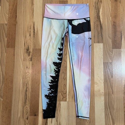 Hot Pants Leggings Tie Dye Ombre Size 