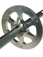 Go Kart  Mini Bike Racing Sprocket Hub for 1 Inch Axles. SILVER