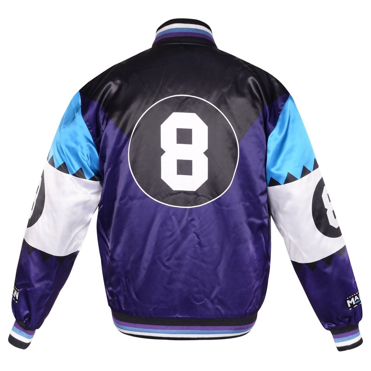 Giacca Martin Intro 8ball Raso Anni 90 Stile Classico Varsity Jacket S_3xl Giacca Martin Intro 8ball Raso Anni 90 Stile Classico Varsity Jacket S_3xl