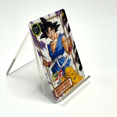 Son Goku Dragon Ball GT Trading Card 1996 Vintage Japan Bandai