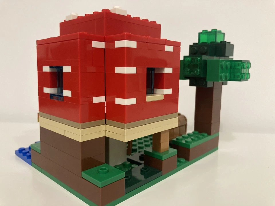 Lego Minecraft 21179 la maison champignon set complet avec notice sans figurines - Photo 3/4