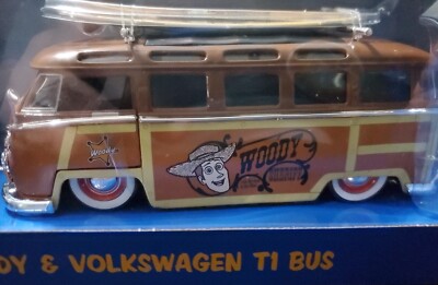JADA TOYS 1/24 - VOLKSWAGEN COMBI WOODY - TOY STORY 33176BR for