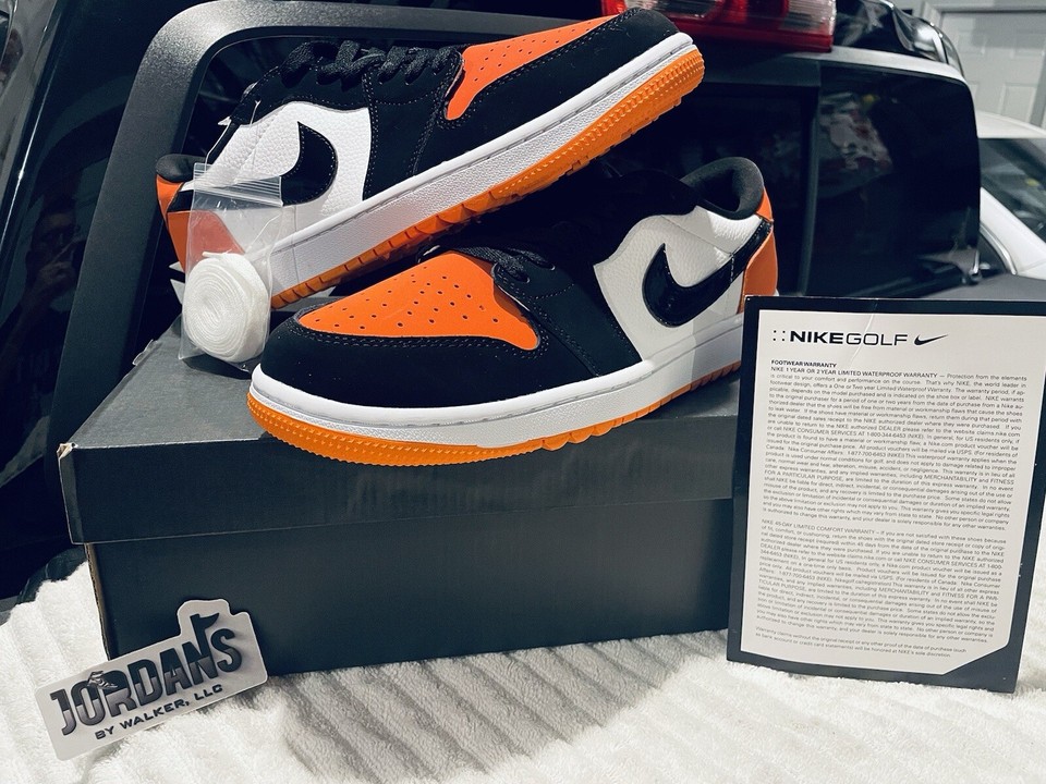 Jordan 1 Low Golf “Shattered Backboard Halloween” Size 11 Deadstock