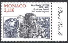 Monaco 2006 Paul-Emile Victor/Polar Explorer/Dog/Animals/Antarctic 1v (n35694)