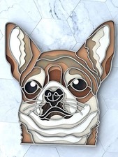 Chihuahua Wooden Art Decor Every Room Great present   I love my dog