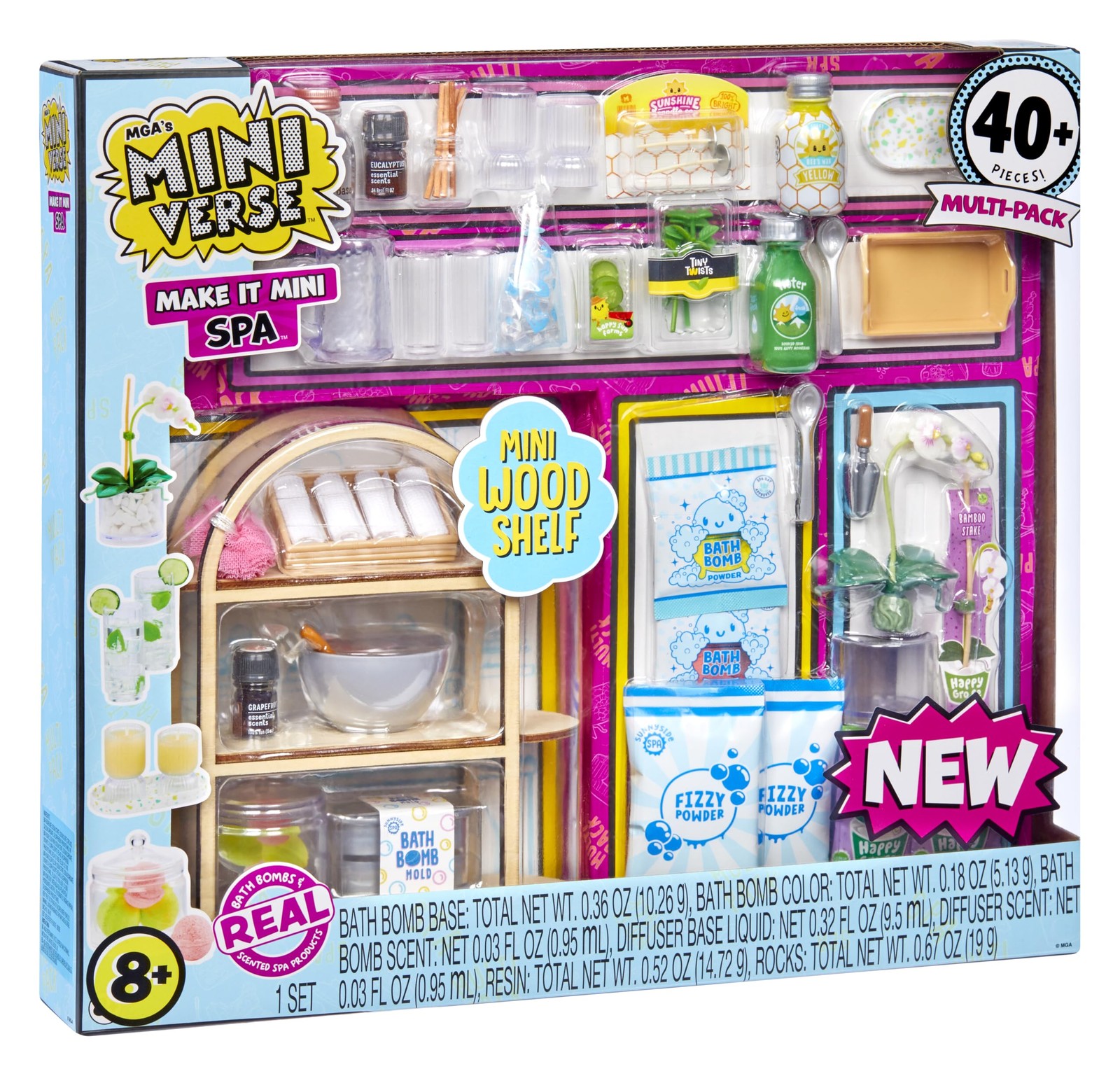 MGA's Miniverse Make It Mini Spa Multipack Target Exclusive, Mini Collectibles