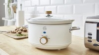 Swan SF17021WHTN Nordic Slow Cooker 3.5 Litres 200 Watt Cotton White