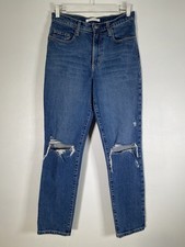 Nobody Womens Kennedy Distressed Skinny Ankle Jeans Made AU Size 27 Very Good
