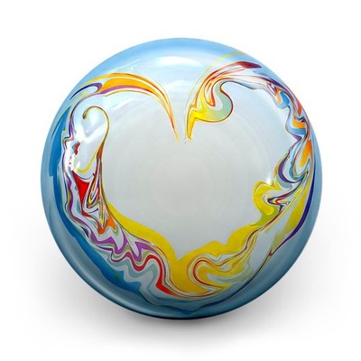 Bowling Ball OTB Colorful Heart by V. Georgieva Bowlingkugel mit Motiv