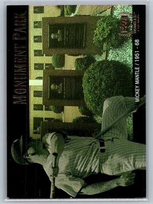 2000 Upper Deck Yankees Legends Baseball Monument Park #MP3 Mickey Mantle