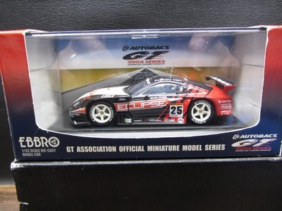 EBBRO Eclipse ADVAN Supra 1/43 Diecast Model JGTC 2004 Black Limited Edition