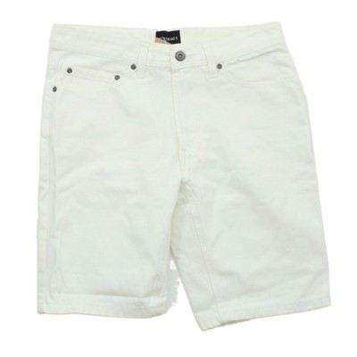 Dstruct Women's Shorts W 28 in White 100% Cotton