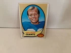 FRED DRYER 1970 Card Topps #247 Rookie Rc NEW YORK GIANTS Rams Actor VG