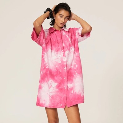 MSGM Denim Camica Shirtdress Size 12