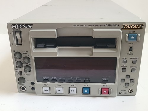 Sony DSR-1500A - DVCAM Digital Videocassette Recorder 110-220v