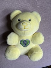 Way To Celebrate Valentines Yellow Gummy Bear 6" Plush Stuffed Animal